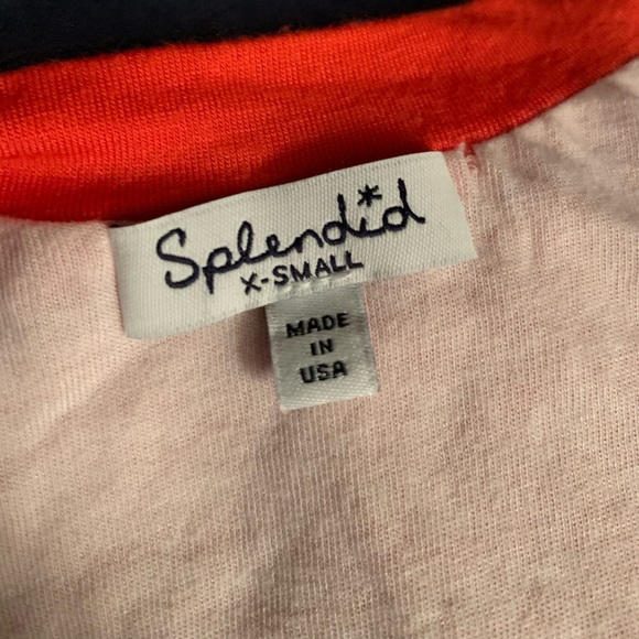 Splendid XS Orange Short Sleeve Mini Dress🧡 - Picture 2 of 2